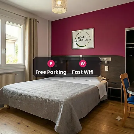 Au Val De Saone Parking Gratuit Sathonay-Camp